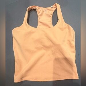 DSG Light Orange Sleeveless Top